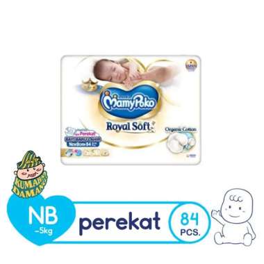 MamyPoko Royal Soft Tape NB 84