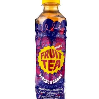Fruit Tea Botol 350mL Blackcurrant