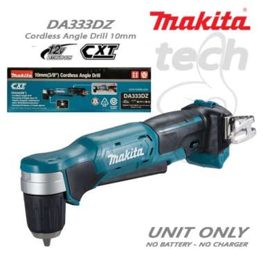 Mesin Bor Obeng Sudut Cordless Angle Drill Makita DA333DZ - Unit Only