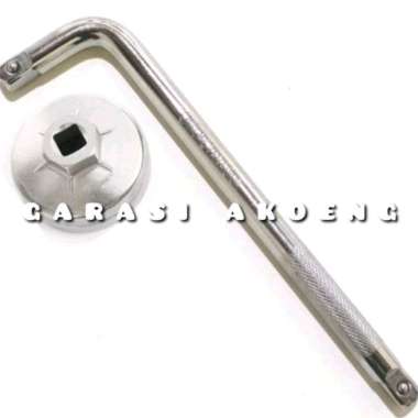 Kunci Filter Oli 64mm Honda Brio BRV City Crv Freed Hrv Jazz Mobilio Stream R25 Ninja 250fi Daihatsu