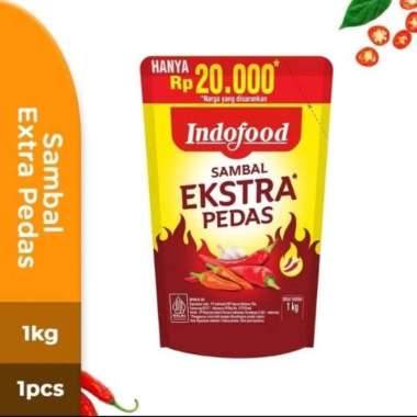 saos extra pedas Indofood refil pouch