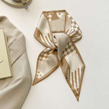 ARETHA 7X86cm Korean mini syal scarf leher scarf tas neck scarf hair ribbon 102