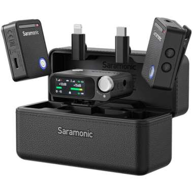 Saramonic Ultra 2-Person Digital Wireless Omnidirectional Microphone System for Cameras and Mobile D