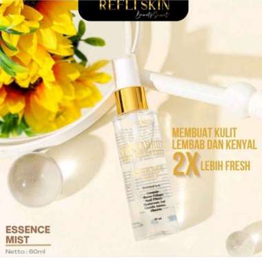 Refliskin Face Mist Essence Spray Original BPOM by Refli Skin x Lglow Beauty Toner Essence Mist