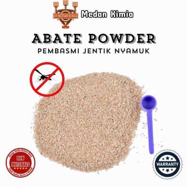 Bubuk Abate 100gr / Abate Powder Pembasmi Jentik Nyamuk / Bahan Aktif Temephos Abate Bubuk Ampuh Bas