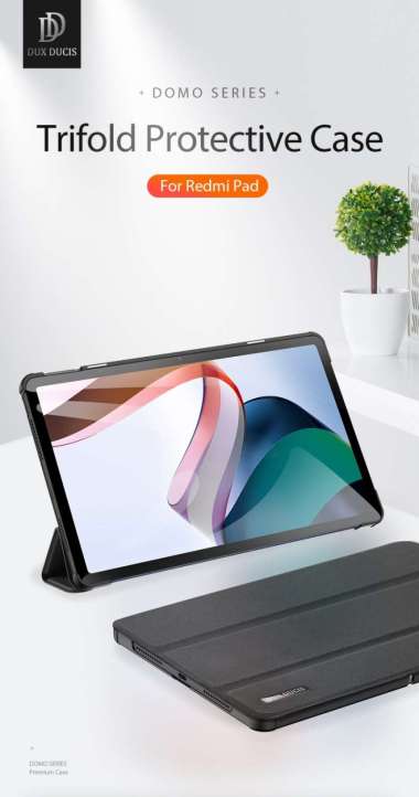 Case Redmi Pad 10.6 | Redmi Pad SE 11 Dux Ducis Domo Series Flip Book Cover Casing Redmi Pad SE 11 H