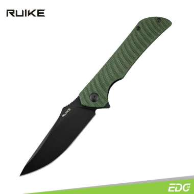 Ruike P123-MG 14C28N Steel Micarta Green Survival Camping Tool