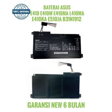 Baterai Laptop Asus E410KA E410MA E410 B31N1912 Original