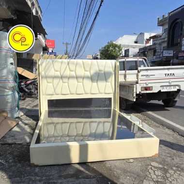 Divan Sandaran Laci King Size Tempat Tidur Laci 180 x 200