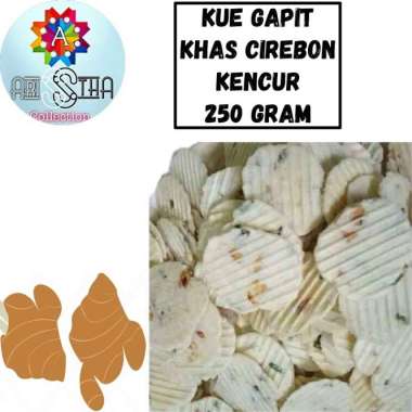 Kue Gapit Cemilan Tradisional Khas Cirebon 250 Gram Kencur