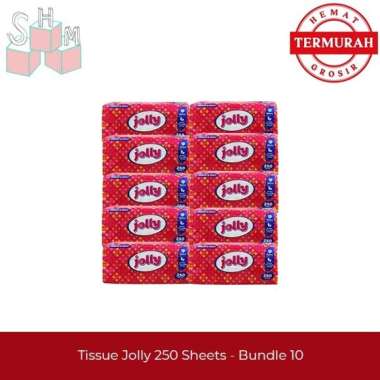 Tissue Jolly 250 Sheets Bundle 10