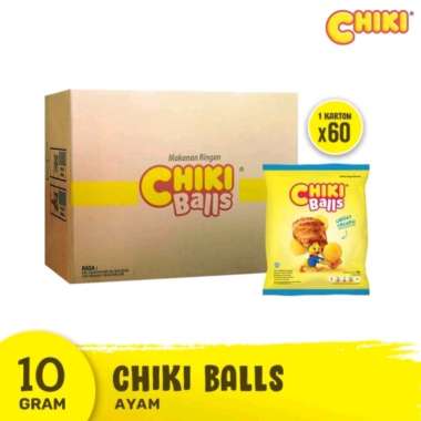 Chiki Balls Ayam 1 Karton (60 x 10gr)