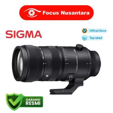 FOCUS NUSANTARA - SIGMA 70-200mm f/2.8 DG DN OS Sports Lens (E-Mount) Lensa 70-200mm f 2.8 for Sony