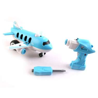 Okiedog Diy Rc - Plane (Mainan PESAWAT Remote Control Anak) Light blue