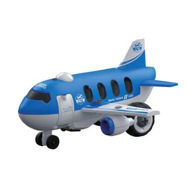 Okiedog Diy Rc - Plane (Mainan PESAWAT Remote Control Anak) Blue