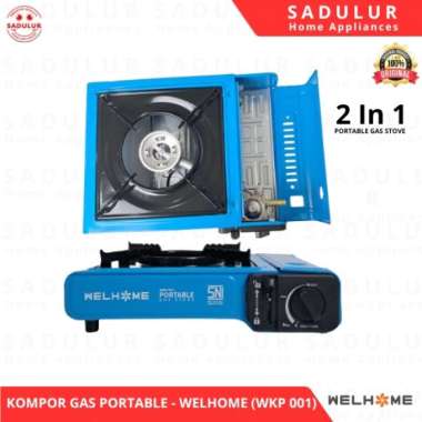 KOMPOR GAS PORTABLE WELHOME CAMP