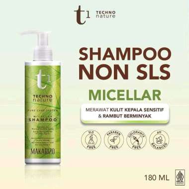 makarizo t1 techno nature micellar shampoo 180ml