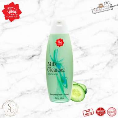 Viva Milk Cleanser | Pembersih Wajah Cucumber 200mL