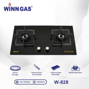 Winn Gas Kompor Tanam 2 Tungku W828 Exclusive