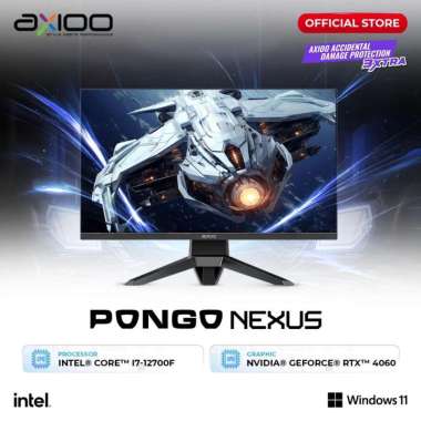 Axioo Pongo NEXUS All in One PC AIO Intel Core i7 12700F 32GB 2TB RTX 4060 QHD IPS 100% Colour Gamud