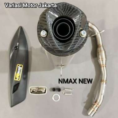 Knalpot Rob1 NMax New 2021 Megabomb Cap V