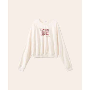 Young Hearts Sweatshirt A New Era Of Me Y26-000029 S Beige
