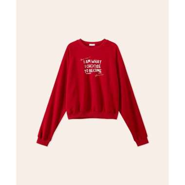 Young Hearts Sweatshirt A New Era Of Me Y26-000029 M Red