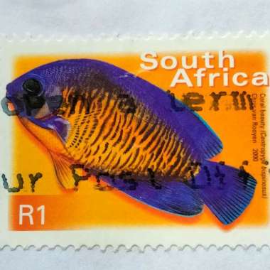 Koleksi Filateli Perangko Afrika Selatan Ikan