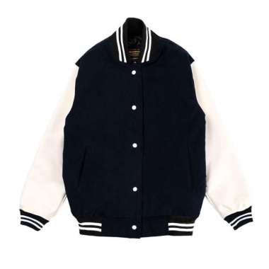 ETERNALWORKS BASIC NAVY VARSITY JACKET XXL