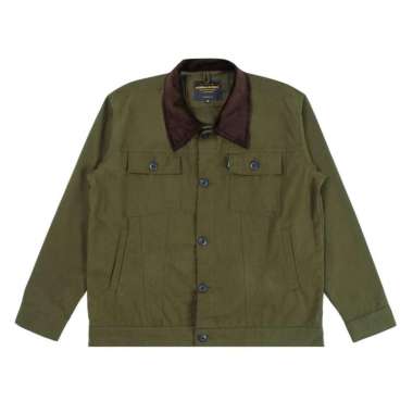 JAKET PRIA - CAPETOWN GREEN TRUCKER JACKET - WORK JACKET S