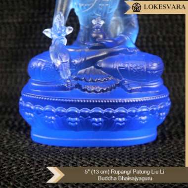 Rupang Patung Liu li Buddha Bhaisajyaguru 4" (10 cm)