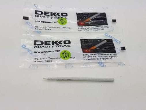 Mata Solder Dekko 40 Watt Sharp Tip ( Ujung Lancip )