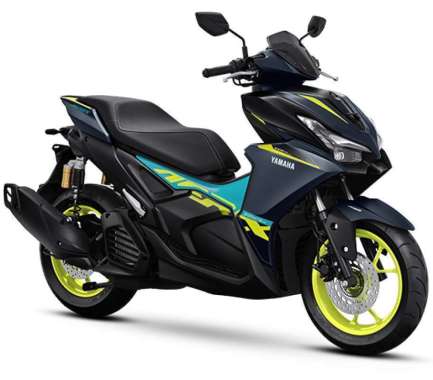 YAMAHA BERLIAN MERDEKA - AEROX ALPHA CYBERCITY - NIK 2025 Blue Yellow Cirebon