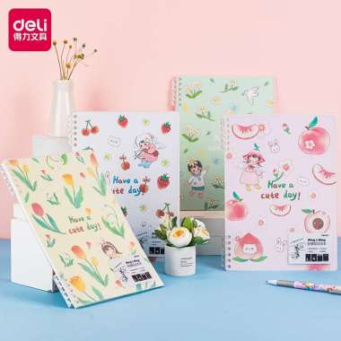 Deli Notebook B5 Isi 50 Lembar Desain Lucu Aesthetic