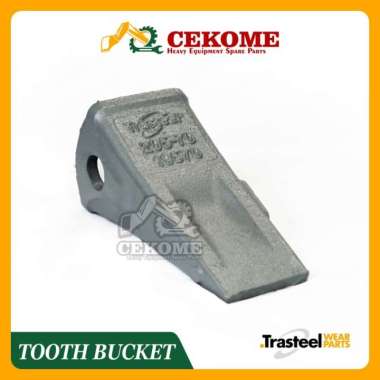 Kuku Bucket Excavator Komatsu PC200 Trasteel Tooth Bucket Tipe Standar