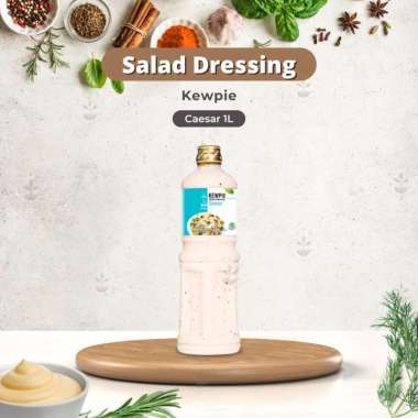 Kewpie Salad Dressing 1 liter - Saus Siram Wijen Sangrai Thousand Island Caesar Tomat Pedas 1 Liter 