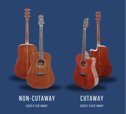 Odlair Capella Top Solid Acoustic Electric Guitar MNT Non Cutaway
