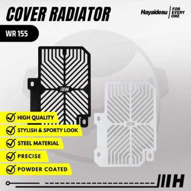 HAYAIDESU RADIATOR COVER YAMAHA WR 155 hitam