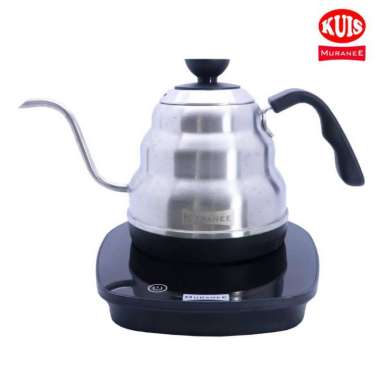 Muranee Artisan Gooseneck Kettle Electric Coffee Pot 600 ML MK-816 silver