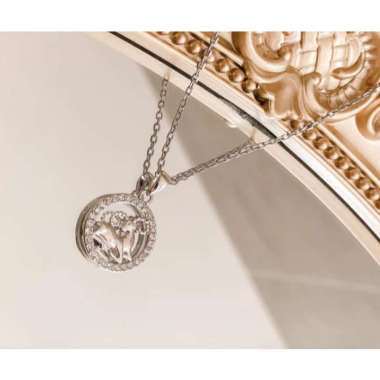 12 design Horoscope Circlet Pendant - kalung kristal swarovski lapis emas her jewellery