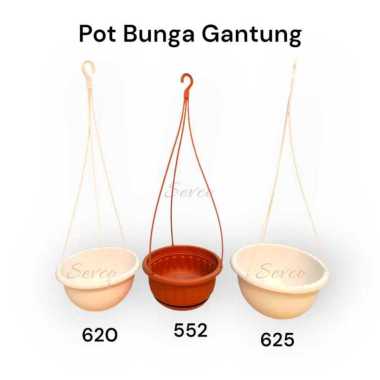 Pot Bunga Gantung 620 625 552 / Pot Bunga Bulat Gantung 552