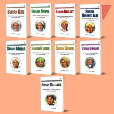 paket buku seri wali sanga - sunan kalijaga - sunan giri - sunan ampel - sunan bonang - sunan kudus 
