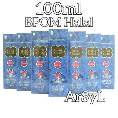 Minyak Kutus Kutus Tamba Waras BPOM Asli Minyak Balur - 100ml