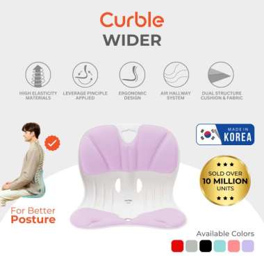 Curble Posture Chair Wider - Lilac