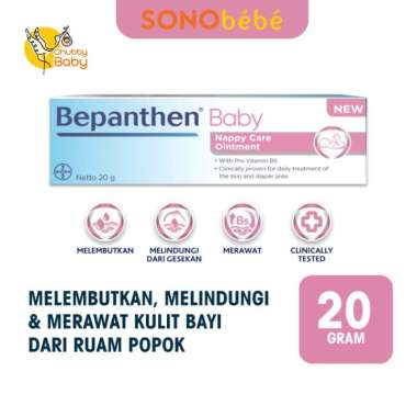 Bepanthen Salep Bayi Ruam Popok 20gram | Salep Ruam Popok / Iritasi