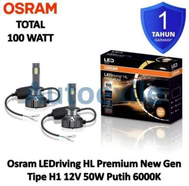Osram Premium LED H1 H4 H7 H8 H11 H16 HB3 HB4 HIR2 Putih /Kuning Lampu HIR2 6000K