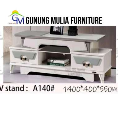 Buffet TV BY DJ Bahan Kayu MDF Lapisan Glossy Kilat A-180