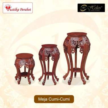 Meja Cumi-Cumi Jati Jepara Kecil