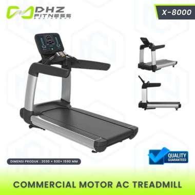 treadmill elektrik X8000 dhz fitness gym treadmill import