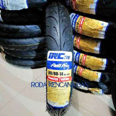 Ban Motor IRC FASTI PRO TL Size 80/80 R14 - Tubeless Ban Depan Beat, Genio, Scoopy, Mio Series, Fino